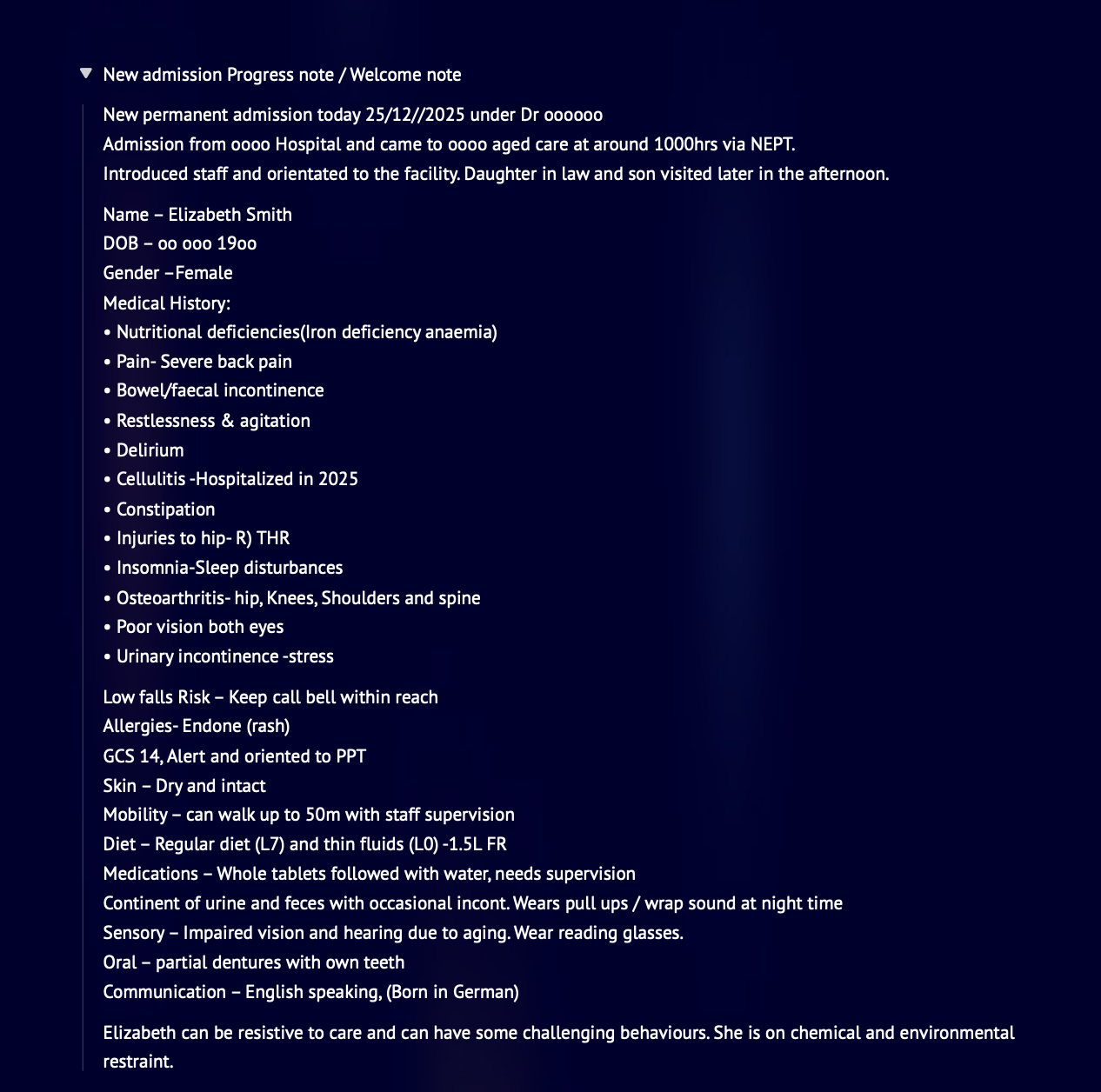 나라미아의 Aged Care 실무 전자책 2